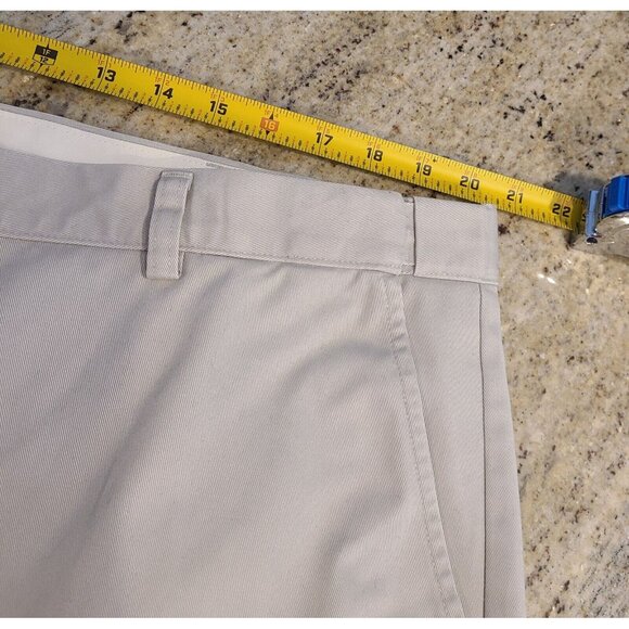 LL Bean Mens 42x29.5" Comfort Waist Tan Khaki Chino Pants *Hemmed* - Picture 3 of 16